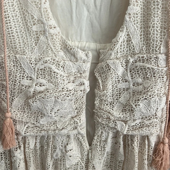 Jen’s Pirate Booty Reflection Lapis Maxi Dress Ombré Boho Bohemian Festival RARE - Picture 8 of 10